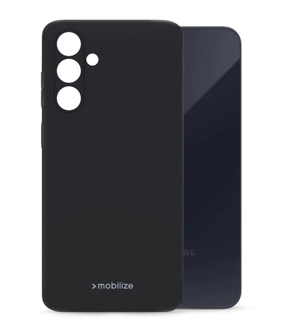 Mobilize Rubber Gelly Case Samsung Galaxy A55 5G Matt Black - Essentify