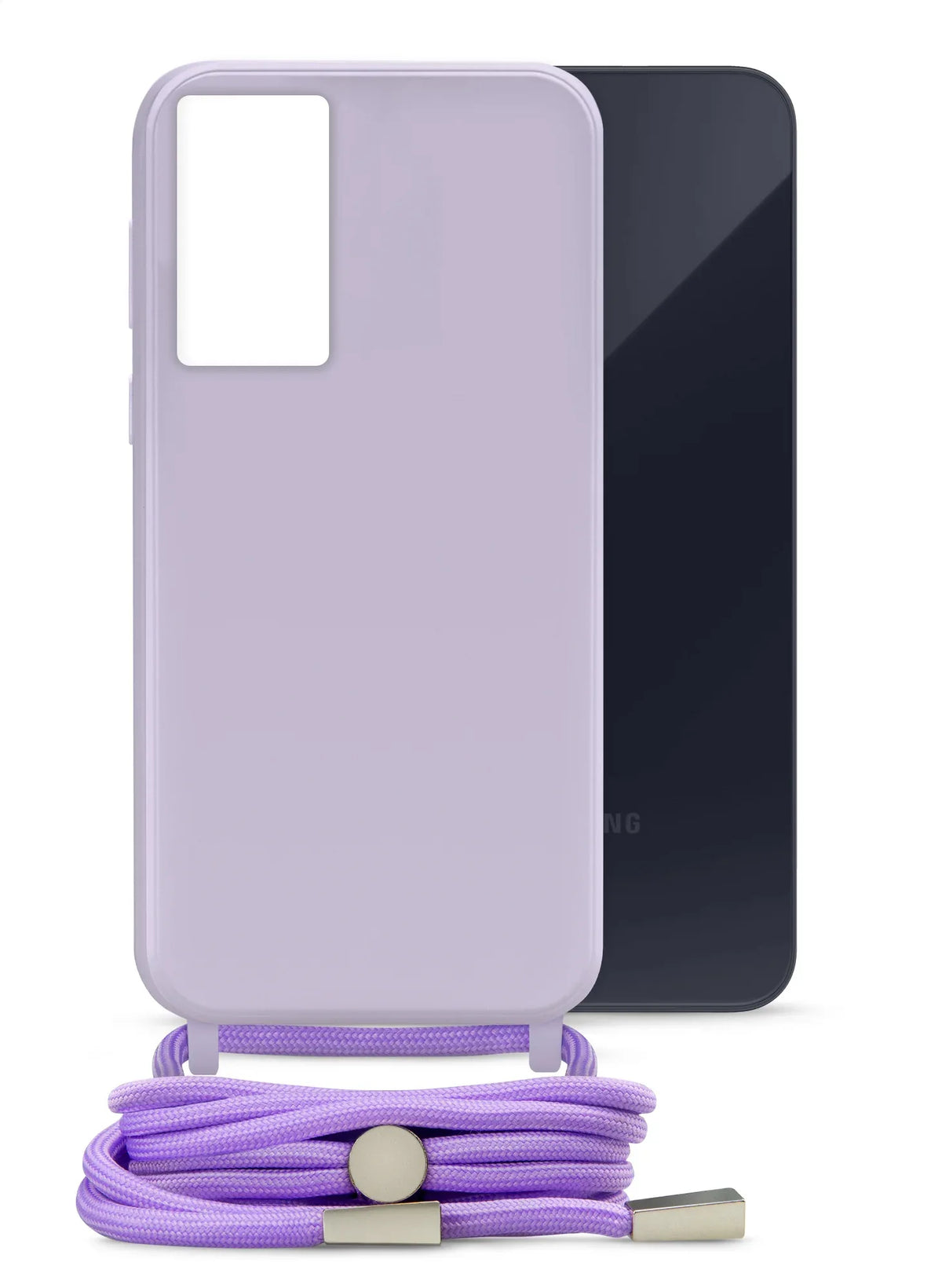 Mobilize Lanyard Gelly Case For Samsung Galaxy A35 5G Pastel Purple - Essentify