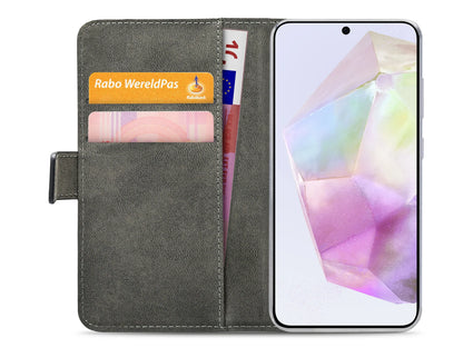 Mobilize Classic Gelly Wallet Book Case Samsung Galaxy A35 5G Black - Essentify