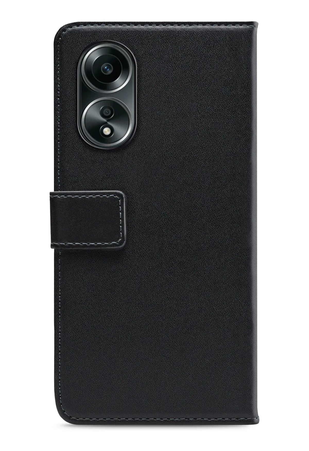 Mobilize Classic Gelly Wallet Book Case Oppo A58 4G Black - Essentify