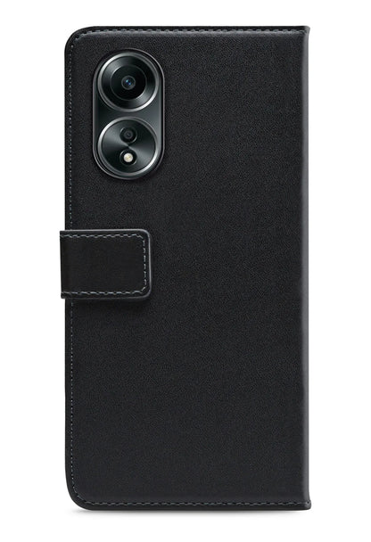 Mobilize Classic Gelly Wallet Book Case Oppo A58 4G Black - Essentify