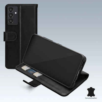 Mobilize Leather Wallet Samsung Galaxy A25 5G Black - Essentify