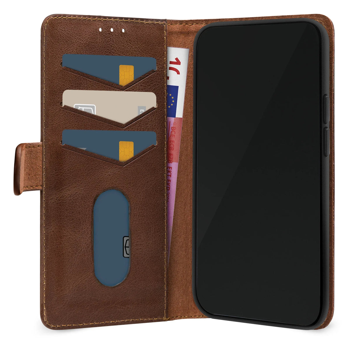 Mobilize Leather Wallet Samsung Galaxy A25 5G Brown - Essentify