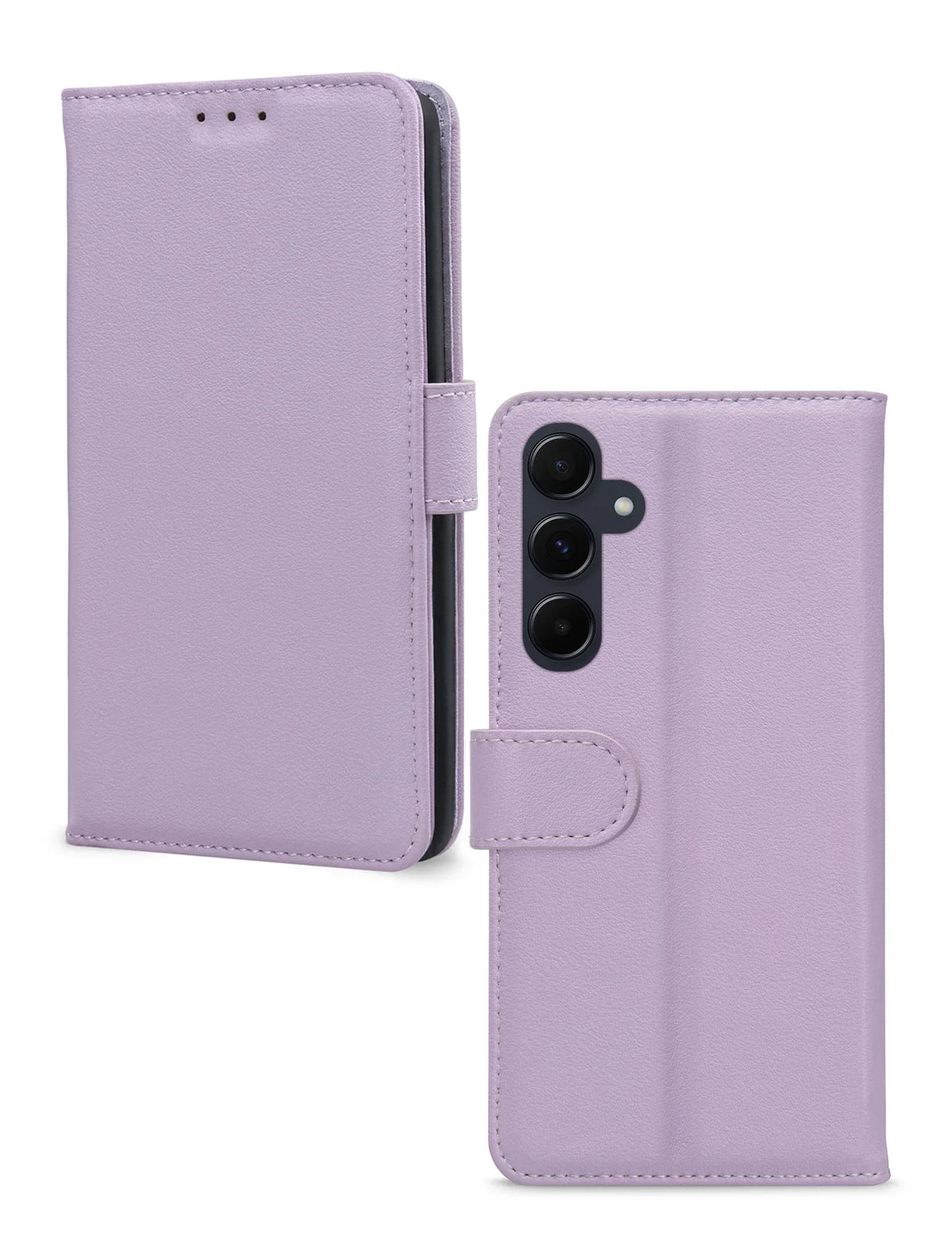 Mobilize Premium Gelly Wallet Book Case Samsung Galaxy A55 5G Purple - Essentify