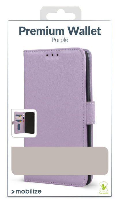 Mobilize Premium Gelly Wallet Book Case Samsung Galaxy A55 5G Purple - Essentify