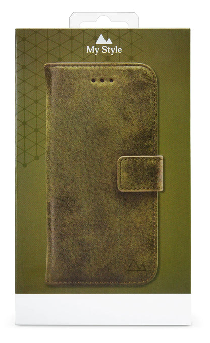 My Style Flex Wallet For Samsung Galaxy A35 5G Olive - Essentify
