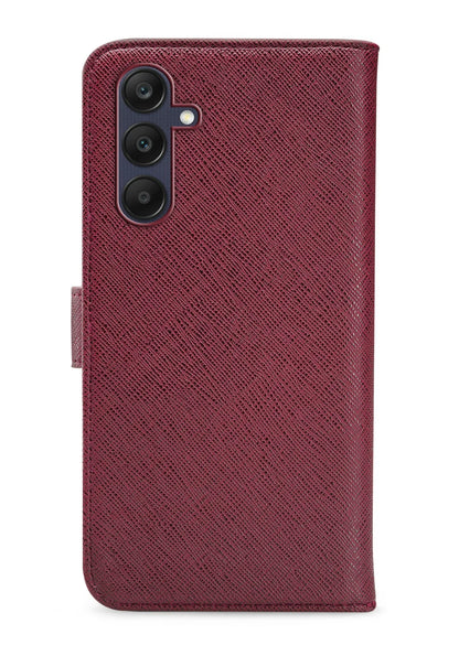 My Style Flex Wallet For Samsung Galaxy A25 5G Bordeaux - Essentify