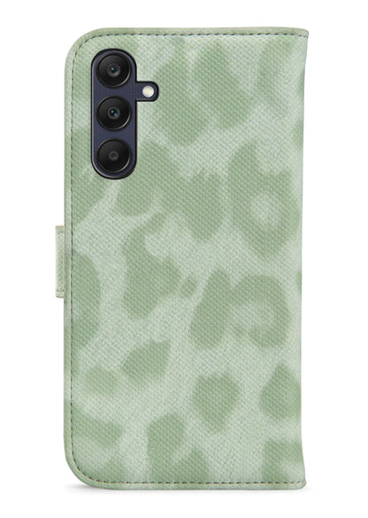 My Style Flex Wallet For Samsung Galaxy A35 5G Green Leopard - Essentify
