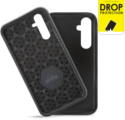 My Style Tough Case For Samsung Galaxy A25 5G Black - Essentify