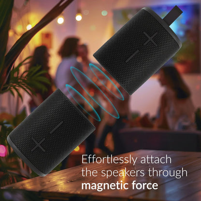 Mobilize 2In1 Bluetooth Speaker Tws Black - Essentify