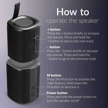 Mobilize 2In1 Bluetooth Speaker Tws Black - Essentify