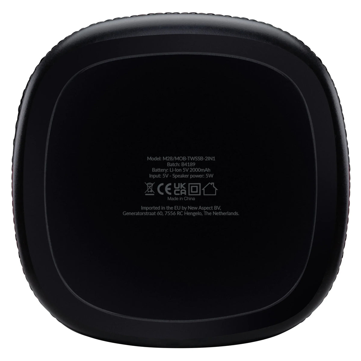 Mobilize 2In1 Bluetooth Speaker Tws Black - Essentify