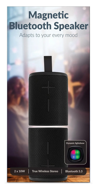 Mobilize 2In1 Bluetooth Speaker Tws Black - Essentify