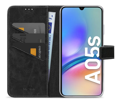 My Style Flex Wallet For Samsung Galaxy A05S Black - Essentify
