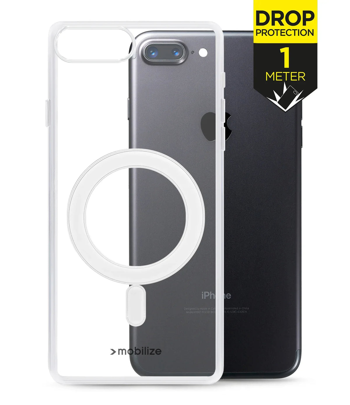 Mobilize Magsafe Compatible Naked Protection Case For Apple Iphone 7 Plus/8 Plus Clear - Essentify