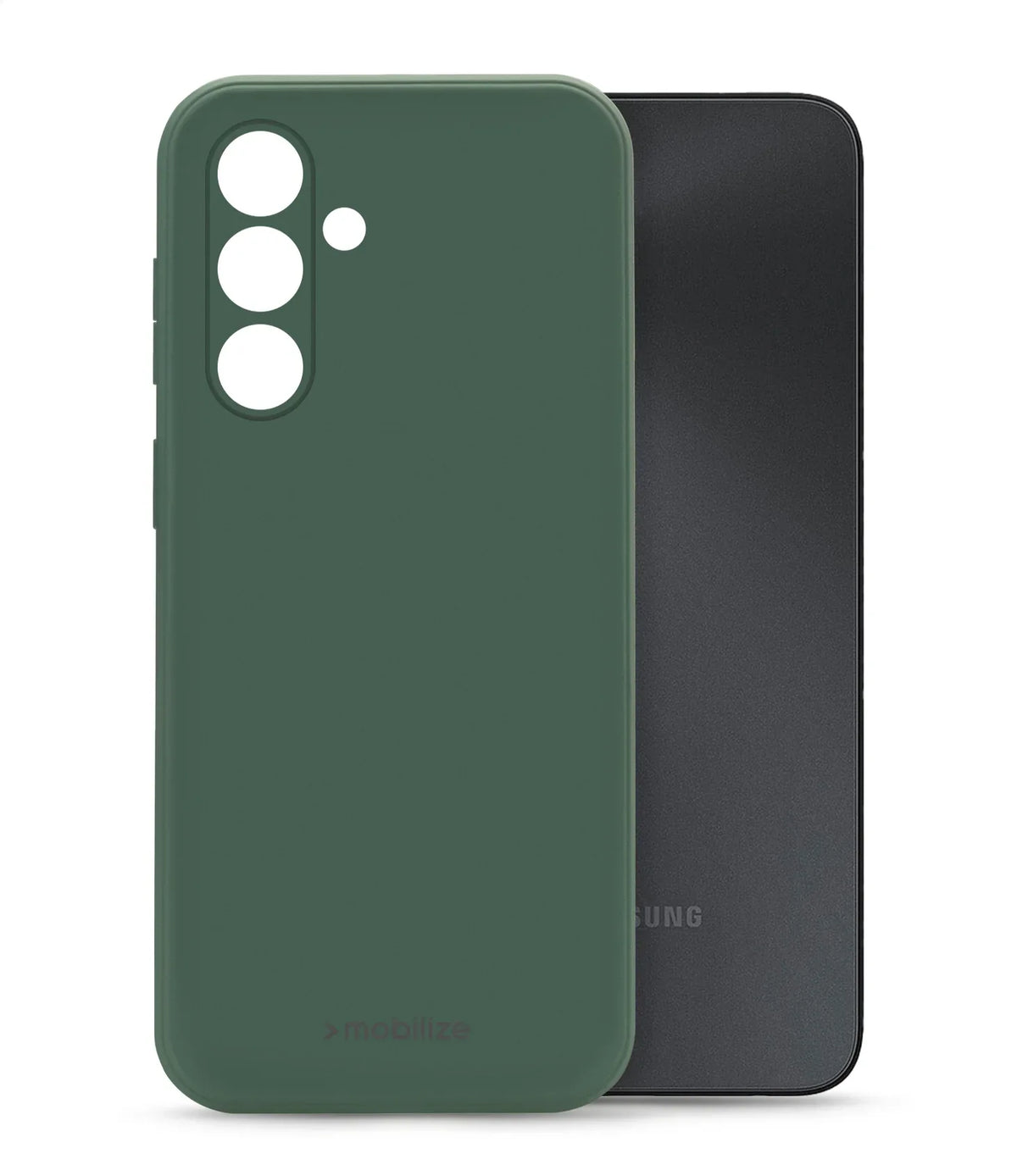 Mobilize Rubber Gelly Case Samsung Galaxy A05S Matt Green - Essentify