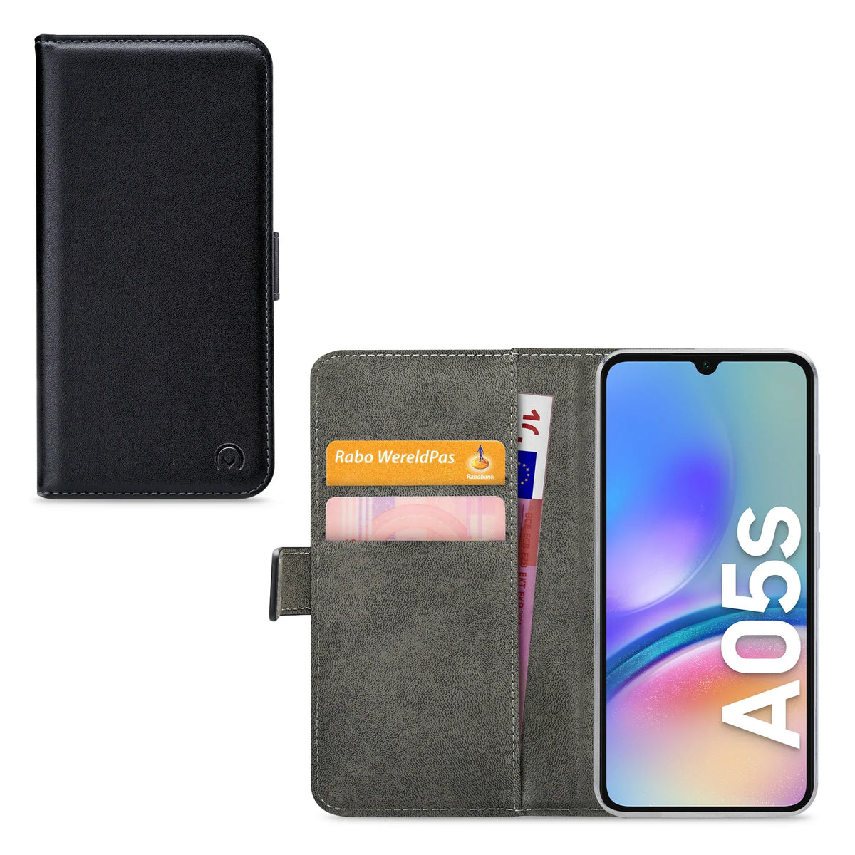 Mobilize Classic Gelly Wallet Book Case Samsung Galaxy A05S Black - Essentify