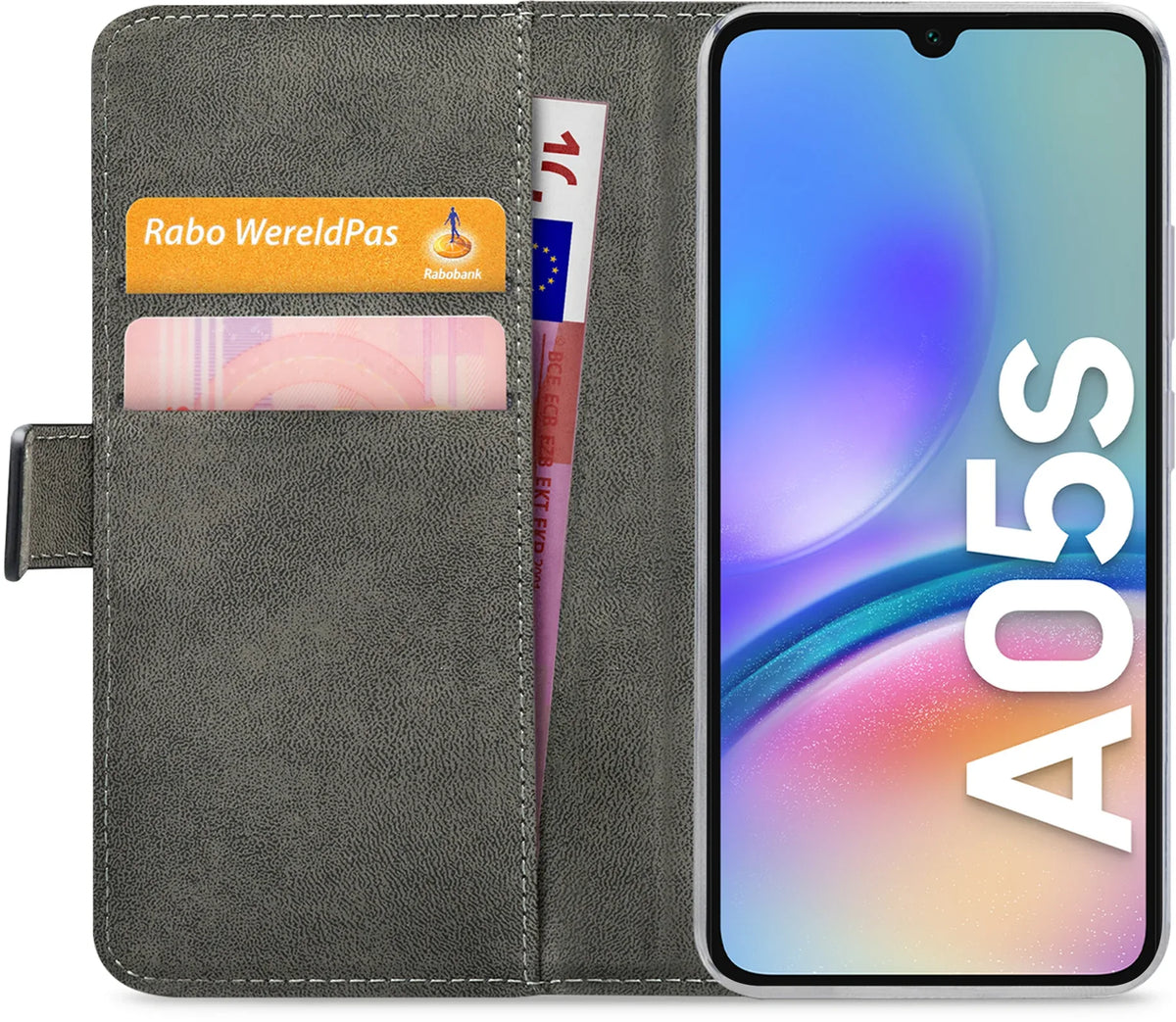 Mobilize Classic Gelly Wallet Book Case Samsung Galaxy A05S Black - Essentify