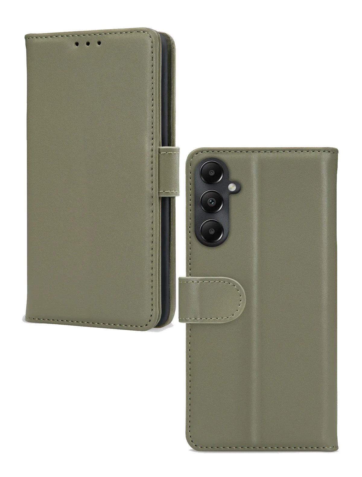 Mobilize Premium Gelly Wallet Book Case Samsung Galaxy A05S Green - Essentify