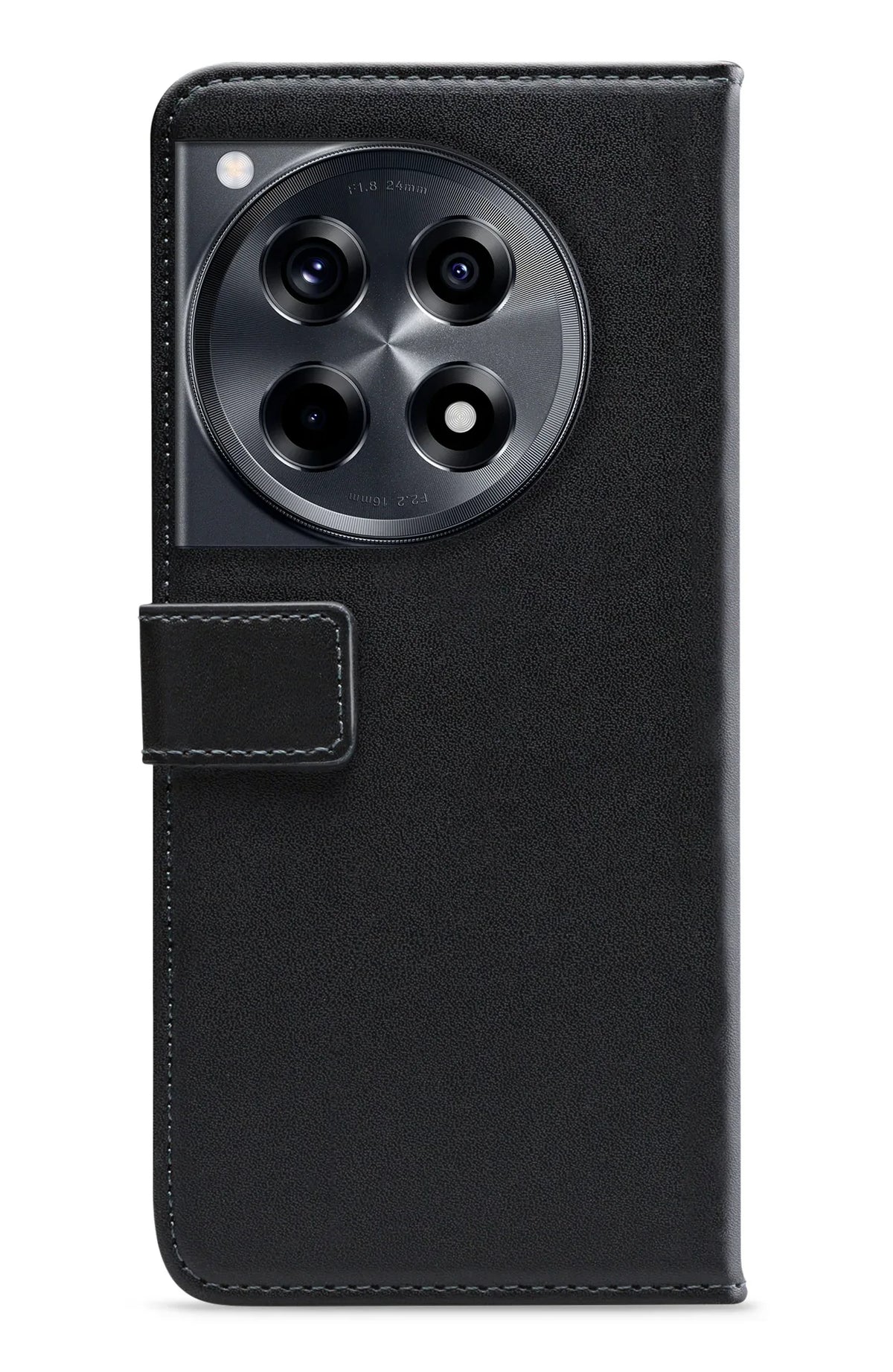 Mobilize Classic Gelly Wallet Book Case Oneplus 12R Black - Essentify