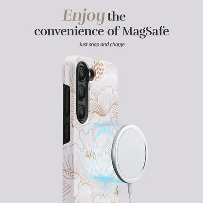 Mio By Mobilize Mio White Roses Magsafe Compatible For Samsung A25 5G - Essentify