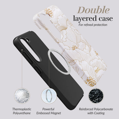 Mio By Mobilize Mio White Roses Magsafe Compatible For Samsung S23 Fe 5G - Essentify