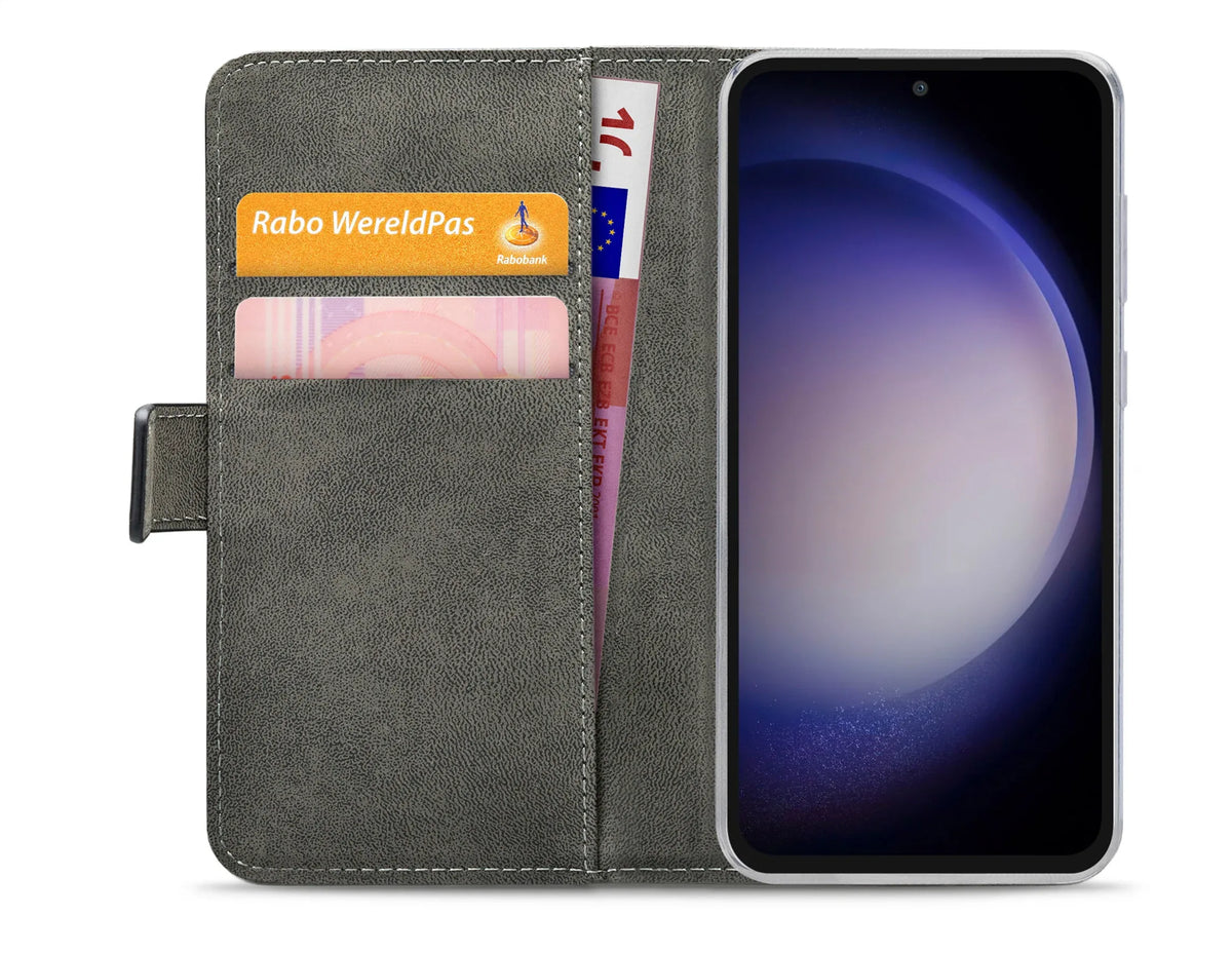 Mobilize Classic Gelly Wallet Book Case Samsung Galaxy S23 Fe 5G Black - Essentify