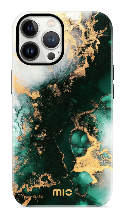 Mio By Mobilize Mio Green Marble Magsafe Compatible For Iphone 13 Pro - Essentify