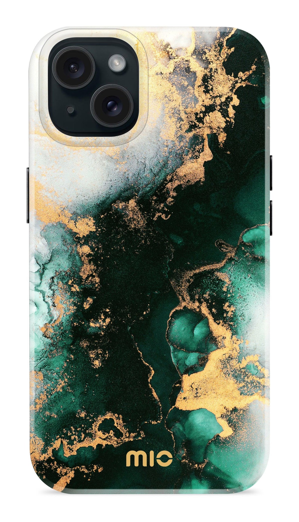 Mio By Mobilize Mio Green Marble Magsafe Compatible For Iphone 13/14/15 - Essentify