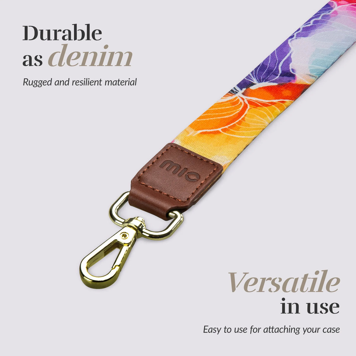 Mio By Mobilize Mio Lanyard Flowers - Essentify