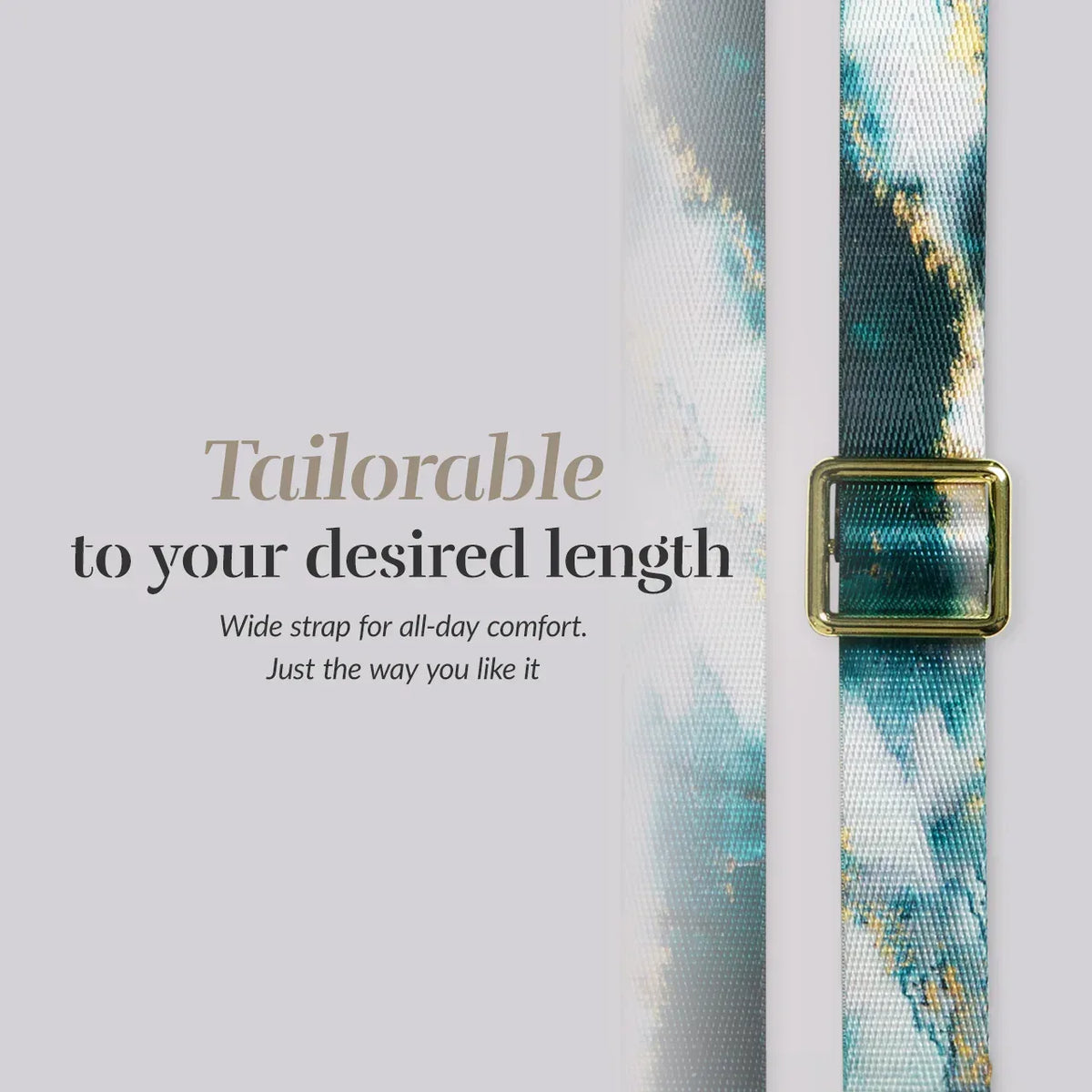 Mio By Mobilize Mio Lanyard Green Marble - Essentify