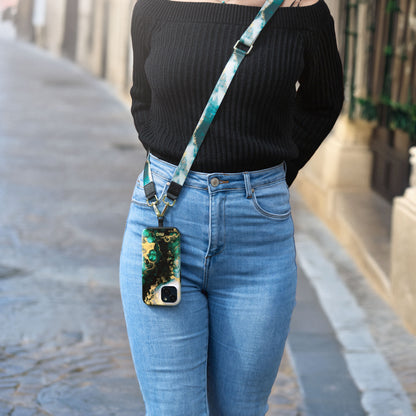 Mio By Mobilize Mio Lanyard Green Marble