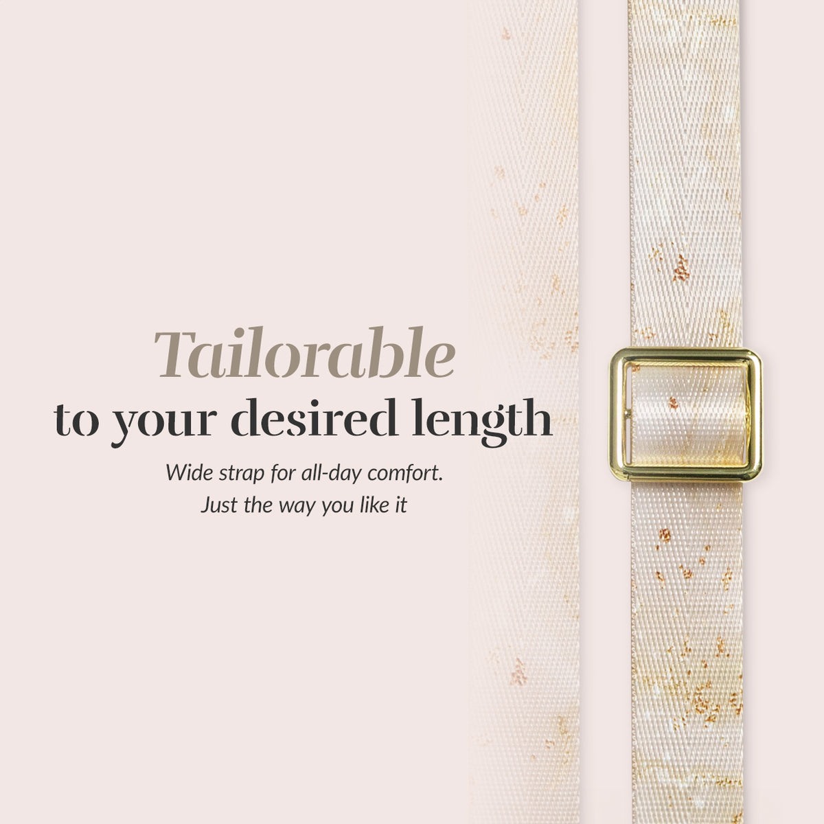 Mio By Mobilize Mio Lanyard Gold Marble
