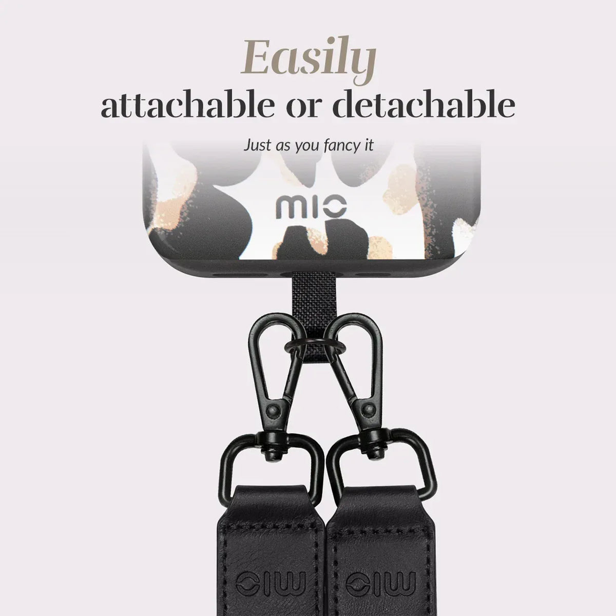 Mio By Mobilize Mio Lanyard Leopard - Essentify