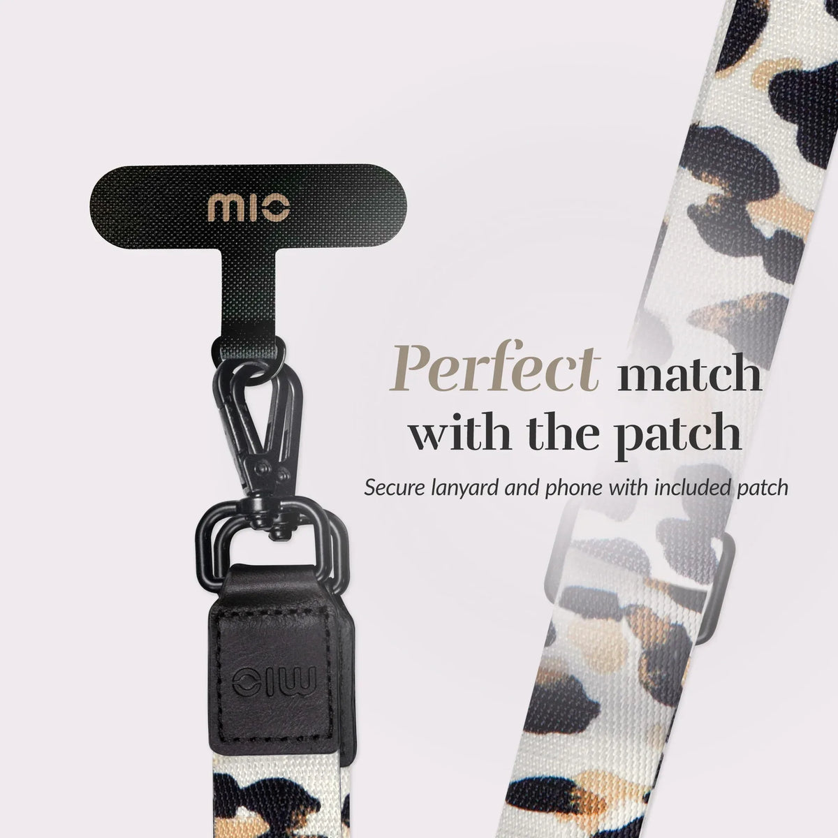 Mio By Mobilize Mio Lanyard Leopard - Essentify