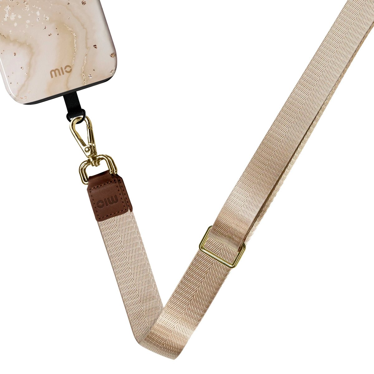 Mio By Mobilize Mio Lanyard Sand - Essentify