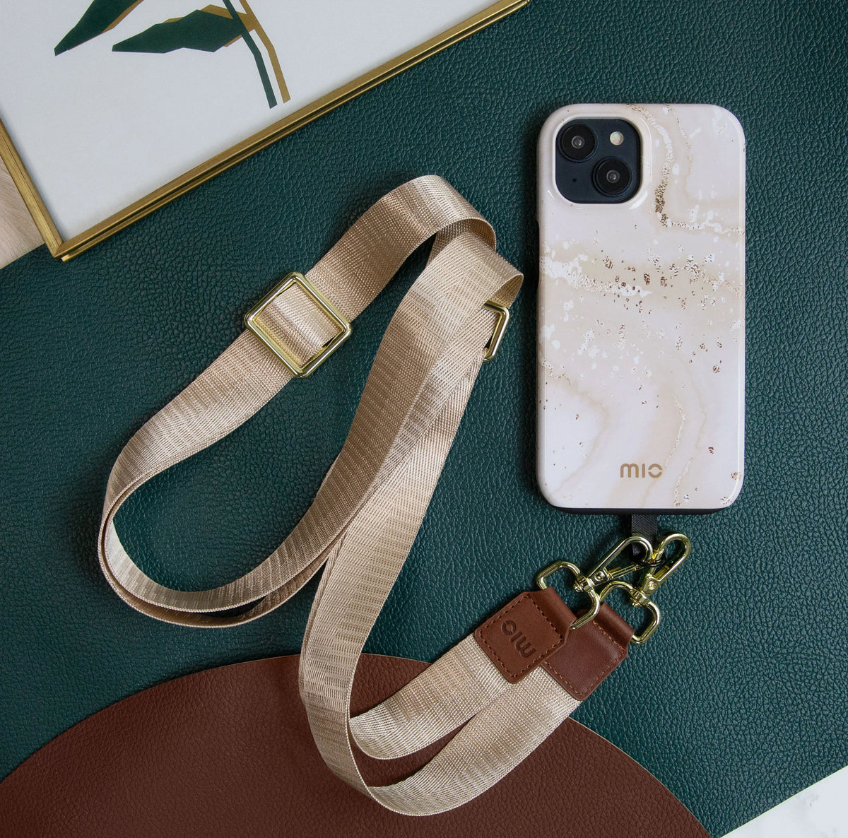 Mio By Mobilize Mio Lanyard Sand - Essentify