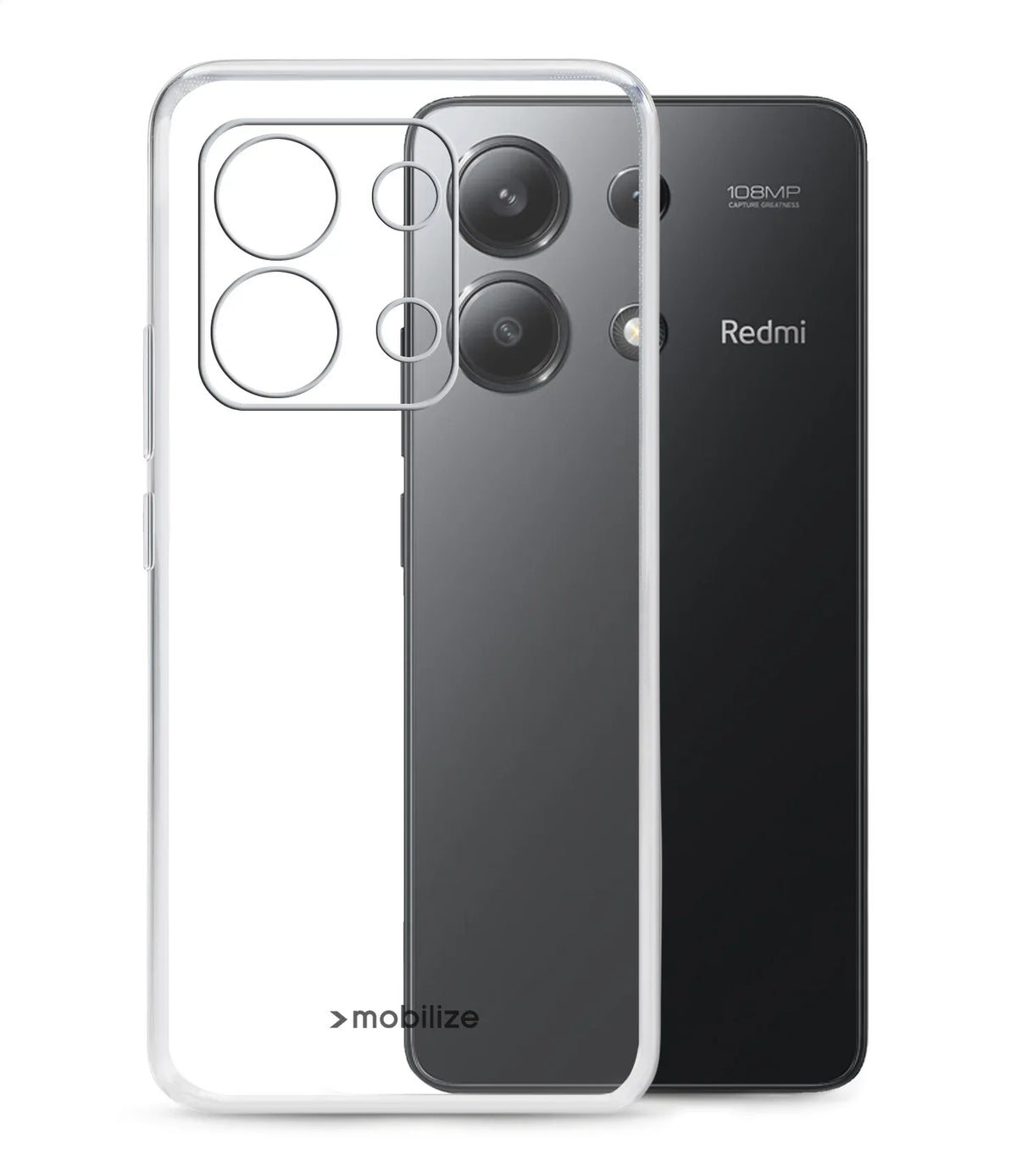 Mobilize Gelly Case Xiaomi Redmi Note 13 4G Clear - Essentify