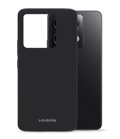 Mobilize Rubber Gelly Case Xiaomi Poco X6 5G/Redmi Note 13 Pro 5G Matt Black - Essentify