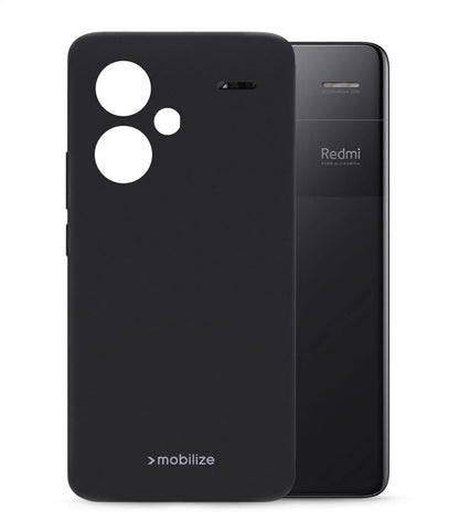 Mobilize Rubber Gelly Case Xiaomi Redmi Note 13 Pro+ 5G Matt Black - Essentify
