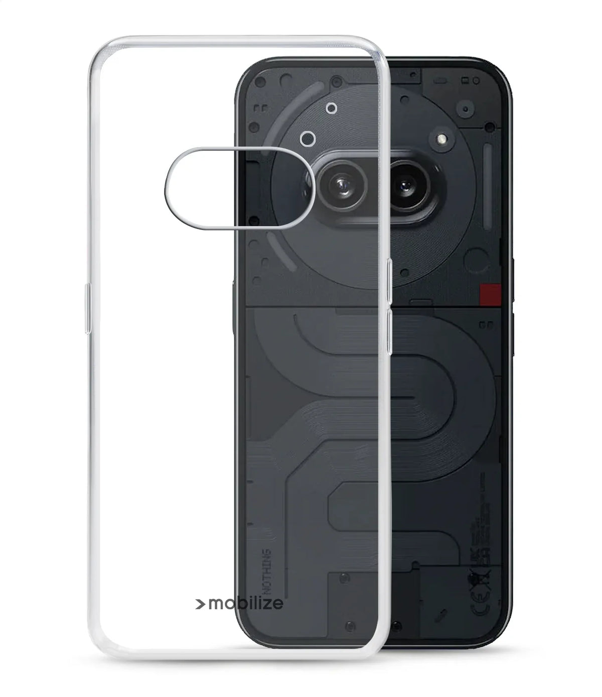 Mobilize Gelly Case Nothing Phone (2A) Clear - Essentify