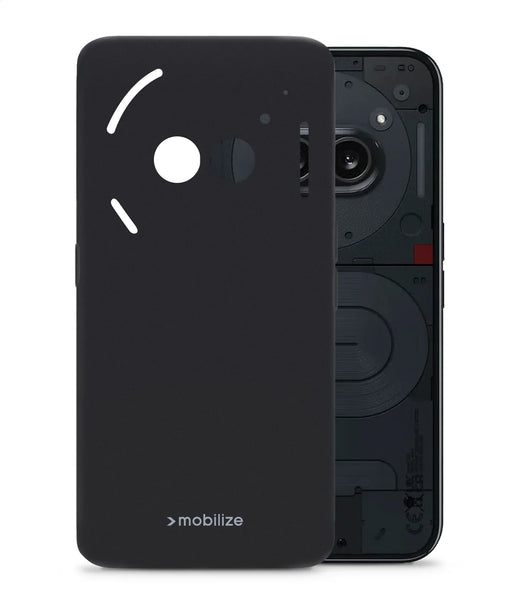 Mobilize Rubber Gelly Case Nothing Phone (2A) Matt Black - Essentify