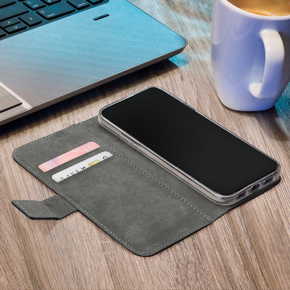 Mobilize Classic Gelly Wallet Book Case Nothing Phone (2A) Black - Essentify