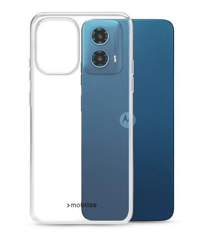 Mobilize Gelly Case Motorola Moto G34 Clear - Essentify