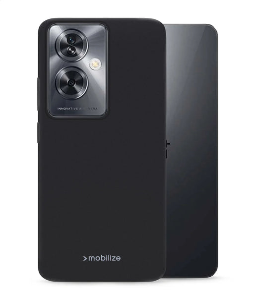Mobilize Rubber Gelly Case Oneplus Nord N30 Se/Oppo A79 5G Matt Black - Essentify