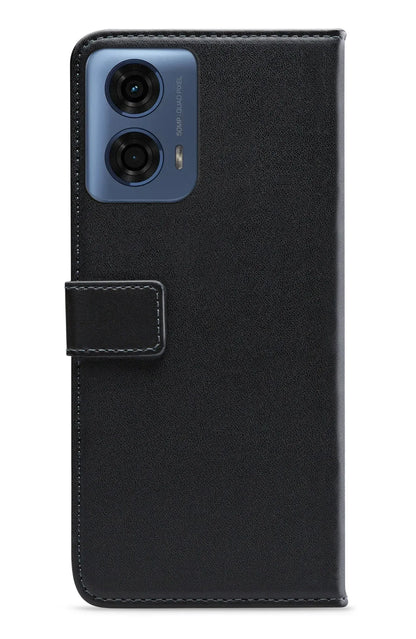 Mobilize Classic Gelly Wallet Book Case Motorola Moto G24 Power Black - Essentify