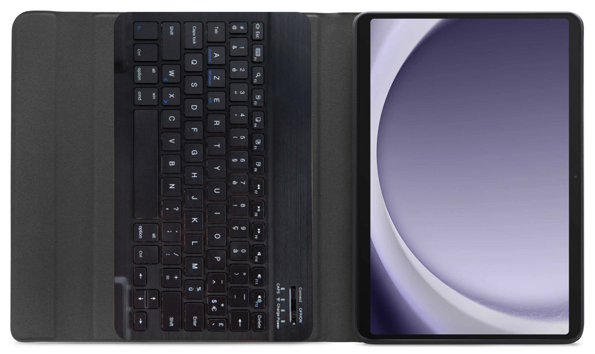 Mobilize Detachable Bluetooth Keyboard Case Samsung Galaxy Tab A9+ 11 Black Azerty - Essentify