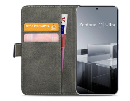 Mobilize Classic Gelly Wallet Book Case Asus Zenfone 11 Ultra Black - Essentify