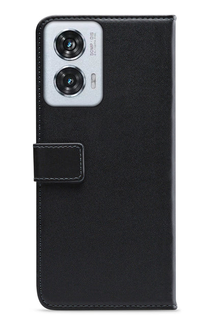 Mobilize Classic Gelly Wallet Book Case Motorola Edge 50 Fusion Black