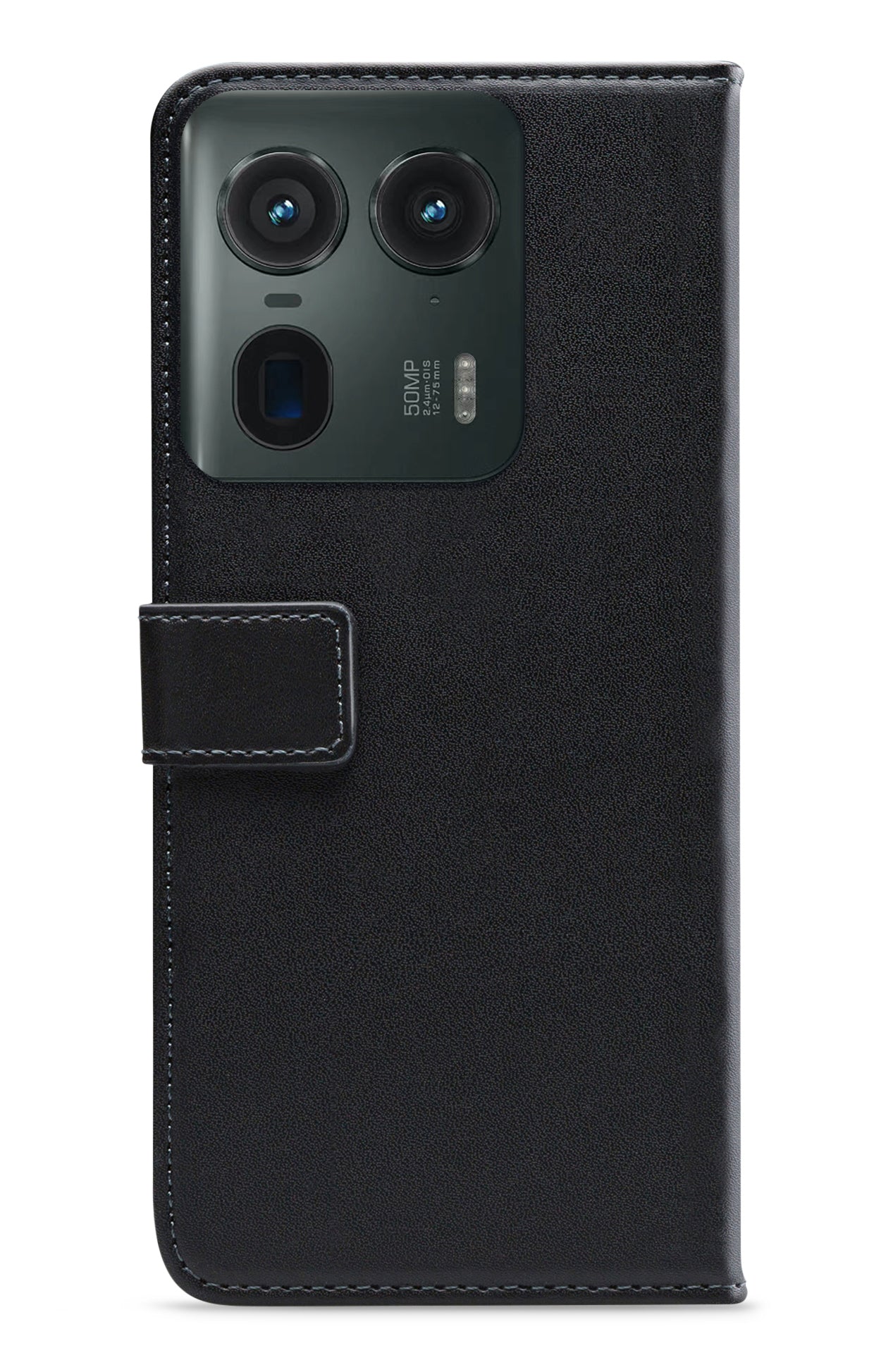 Mobilize Classic Gelly Wallet Book Case Motorola Edge 50 Ultra Black